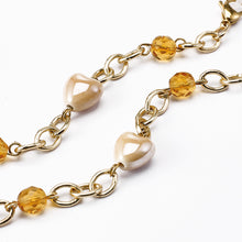 Load image into Gallery viewer, Eyewear Chain with Ceramic Hearts