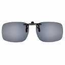 Large Flip-up Clip-on Sunglass with minimal mechanism